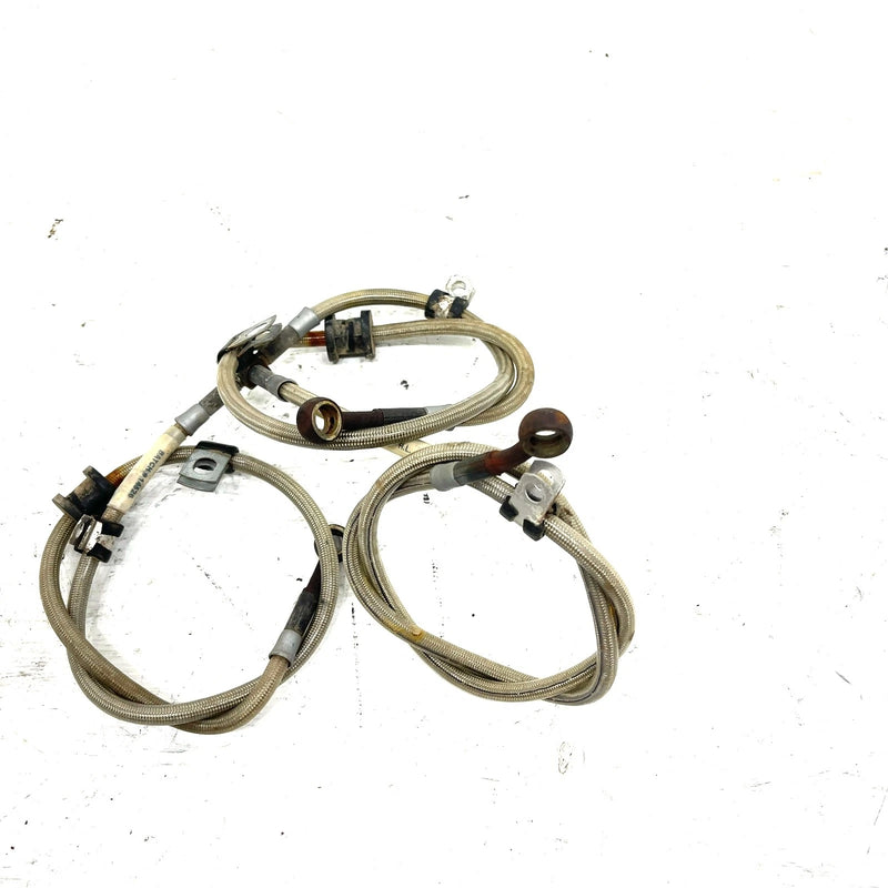 2004 John Deere Trail Buck 650 EXT OEM Front Brake Line 705600290 AJ1