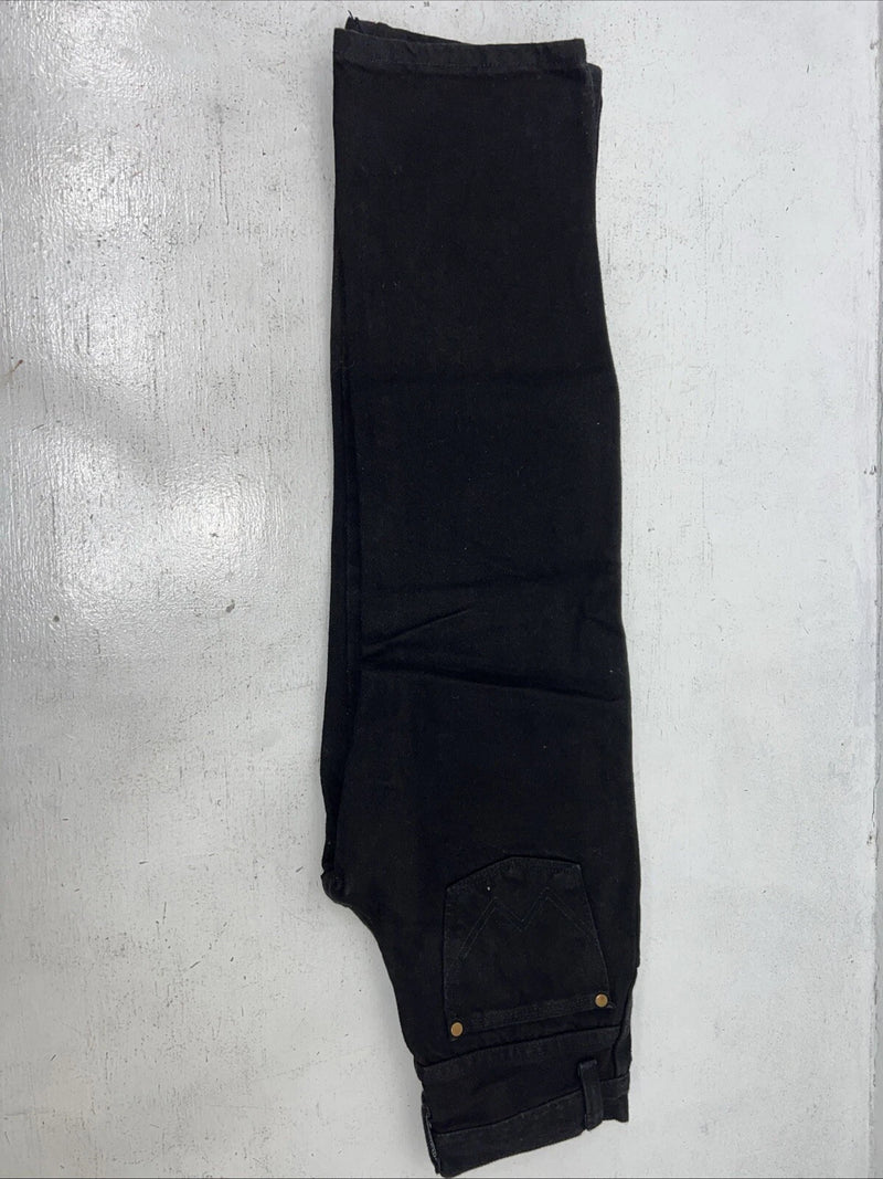 New Boys Black Wrangler Pro Rodeo Cowboy Cut Denim Jeans. 9 Regular C-14