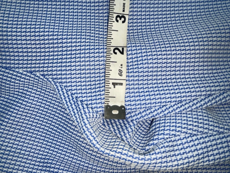 New Vintage Blue Checkered Dickson Jenkins Polyester Pants #536 ZZ-41
