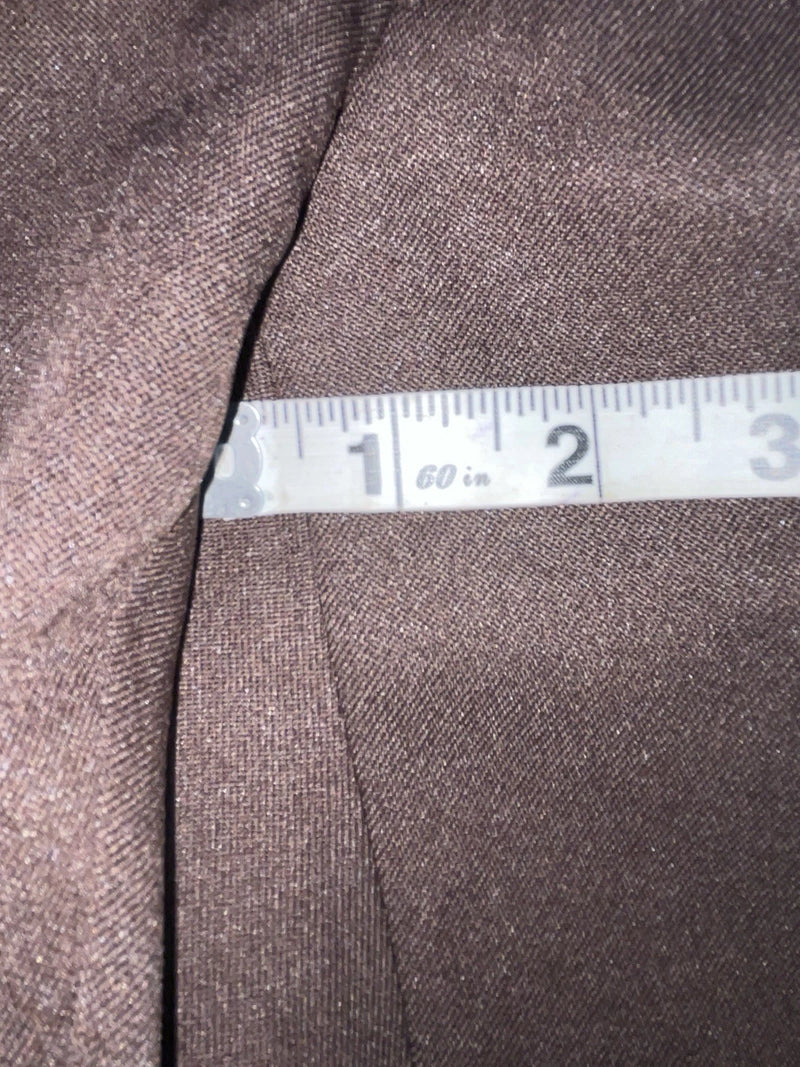 New Vintage Brown Circle S Polyester Pants #05003921 ZZ-31