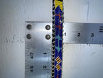 New Black Genuine Leather Beaded 30” Belt JJ-135