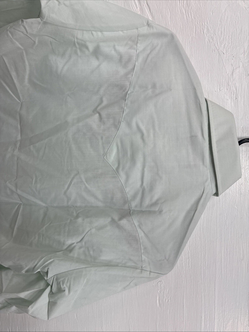 New Men’s Champion Western Mint Green Long Sleeve Pearl Snap 15 Medium K-89