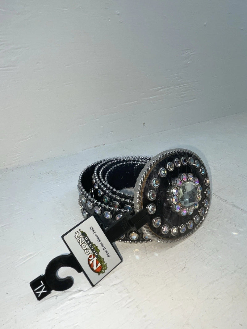New Black Genuine Leather Nocona Bling XL Belt #N3424601 NN-122 