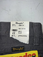 New Boys Grey Wrangler Pro Rodeo Cowboy Cut Denim Jeans. 11/23 1/2 B-38