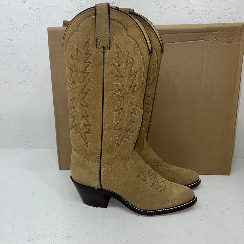 New Women’s Brown Texas Brand Cowboy Boots. S4906 5.5 5 1/2 M. 20-49