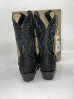 New Children’s Black Smokey Mountain Cowboy Boots. 3283c 9.5 9 1/2 R. 24-22