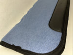 New ABetta Blue Cut Out Fleece 32x30 Saddle Pad #122458 Pad-11