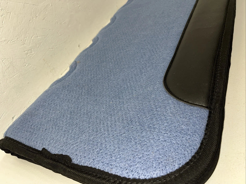 New ABetta Blue Cut Out Fleece 32x30 Saddle Pad #122458 Pad-11