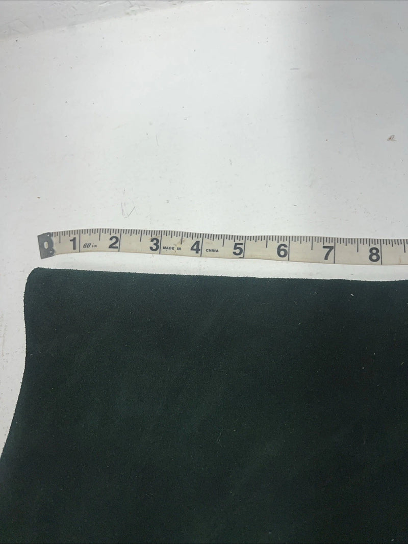 NOS Green Whitman Show Chaps With Fringe Adjustable Waist 44” L-23