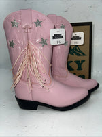 New Children’s Pink Smoky Mountain Cowboy Boots. 1164 9.5 9 1/2. 24-33