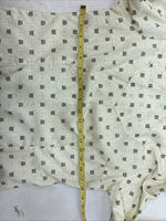 New Women’s Lady DJ Yellow Print Long Sleeve Zip Up Show Shirt Size 34 YY-110