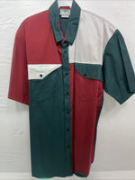 New Men’s Cowboy Threads Multiple Color Short Sleeve Button Up Medium B-98
