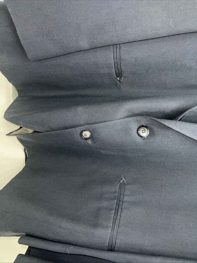 New Men’s Circle S Grey Suit Jacket 48L #CC19 WW-61