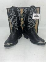 New Children’s Black Smoky Mountain Cowboy Boots. 1032BC 11.5 11 1/2 D. 24-81