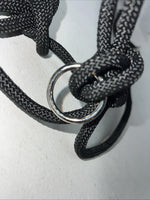 New Tough 1 Black Rope Halter Side Pull Combo #50-4000 H-502