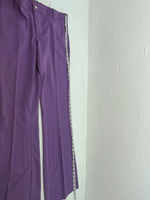 New Vintage Purple Dickson Jenkins Polyester Pants # 911 3A-66