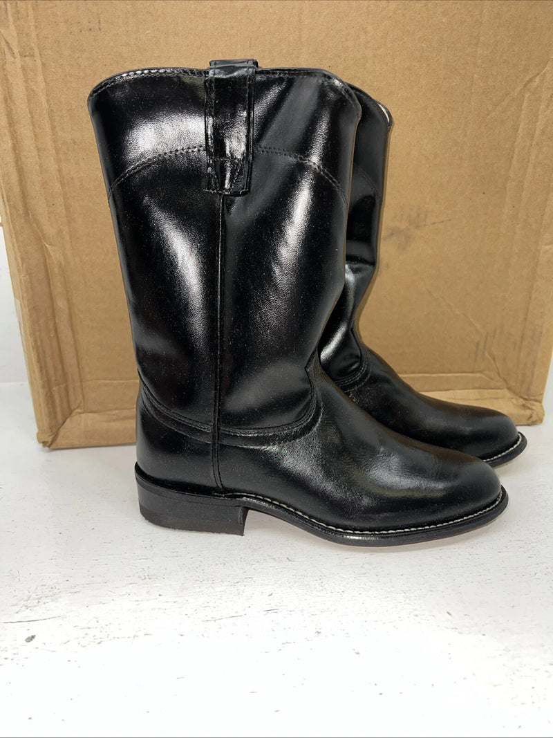New Women’s Black Texas Brand Cowboy Boots. S431 5.5 5 1/2 M. 20-65