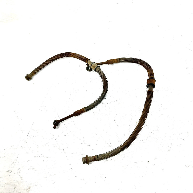 02 Suzuki Quadrunner 500 LTF500F 4x4 OEM Front Brake Hose Set 59240-09F00 AS37