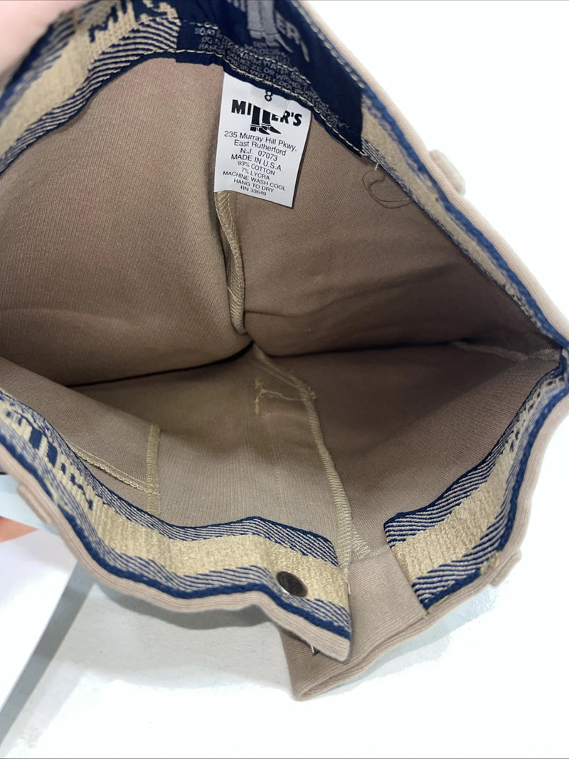 New Children’s Tan Millers Knee Patch  English Riding Breeches. 8 D-56