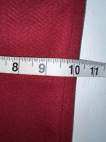 New Vintage Red Polyester Pants #2327 3A-78