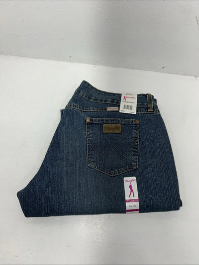 New Women’s Wrangler Low Rise Denim Jeans. 19/20x34 K-9