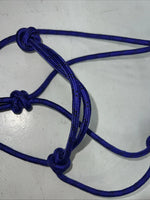 New Tough 1 Purple Poly Rope Tied Halter #50-1000 G-510 