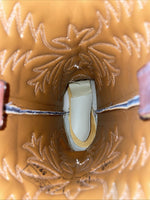 New Men’s Brown Texas Brand Cowboy Boots. 1231 7.5 7 1/2 D. 3-154