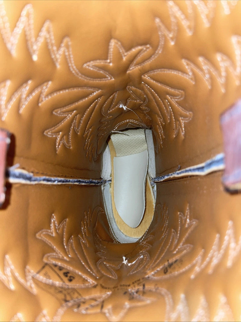New Men’s Brown Texas Brand Cowboy Boots. 1231 7.5 7 1/2 D. 3-154