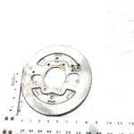 88 Honda FourTrax 300 4x4 OEM Front Left Brake Backing Plate 45120-HA7-651 AH89