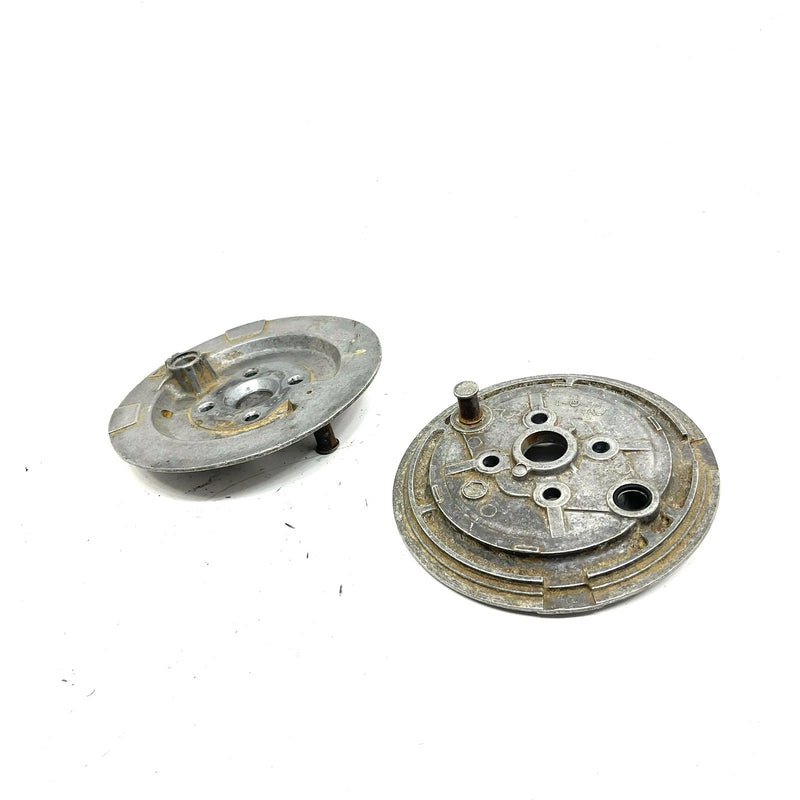 88-02 Kawasaki Bayou 220 OEM Front Brake Plate Set 41035-1303 AK33