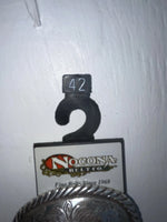 New Cow Print Genuien Leather Nocona Black Stud 42” Belt #N2440501 NN-123