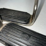 New Tough 1 Chrome Plated Iron 4 1/2” English Stirrups #24-946 D-500