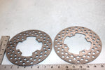 05 Yamaha  Bruin  4wd Hunter  Oem Front Brake Rotor Pair 5ND-F582T-00-00 AY38