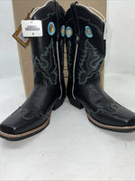 New Women’s Black Smokey Mountain Cowboy Boots. 3343 Y 6 D. 20-103