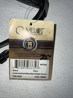 New Camelot Black Event English Full Headstall With Grip Reins #140800 BB-7