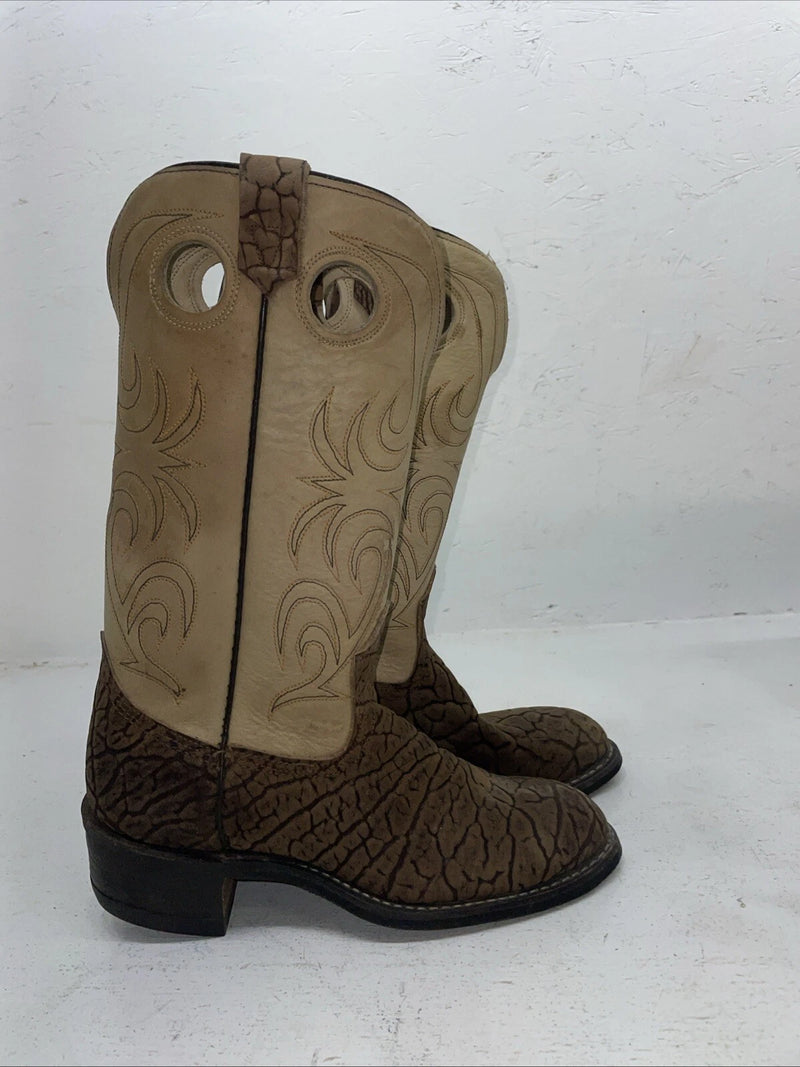 New Women’s Brown Texas Brand Cowboy Boots. 4719  7 M. 17-9
