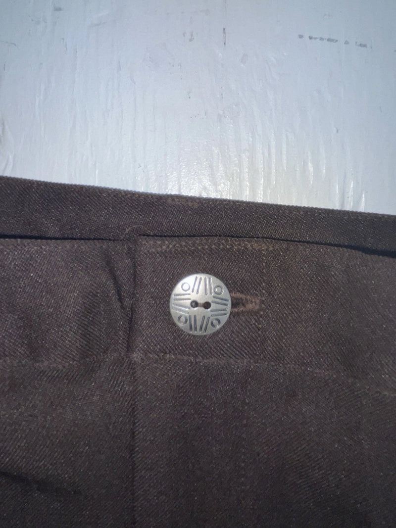 New Vintage Brown Mesquite Polyester Pants #5506 OO-68