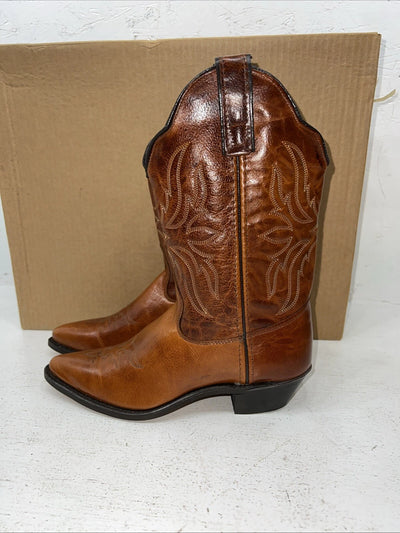 New Women’s Brown Capezio Cowboy Boots. L 334 6.5 6 1/2 Mx 19-133