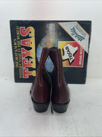 New Men’s Red Texas Brand Cowboy Boots. M 37310 D. 6-70