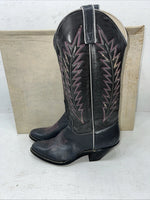 New Women’s Grey Texas Brand Cowboy Boots. 4512 6.5 6 1/2 M. 19-73