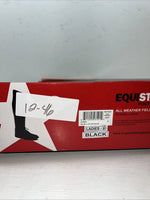 New Women’s Black EQUISTAR English Riding Boots. 467522 9 W. 12-46