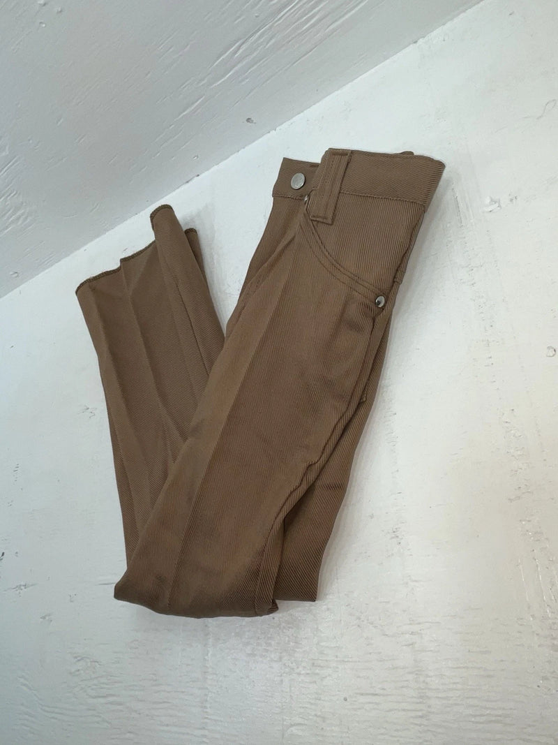 New Vintage Brown Karman Polyester Pants XX-64