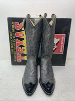 New Men’s Gray Texas Brand Cowboy Boots. 1082 8 E E. 3-140