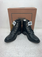 New Kids Cherry Black Texas Brand Cowboy Boots. C 202 1.5 1 1/2 D. 23-124