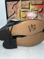 New Women’s Black Lace Up Cowboy Boots. 4440 6.5 6 1/2 M. 19-107