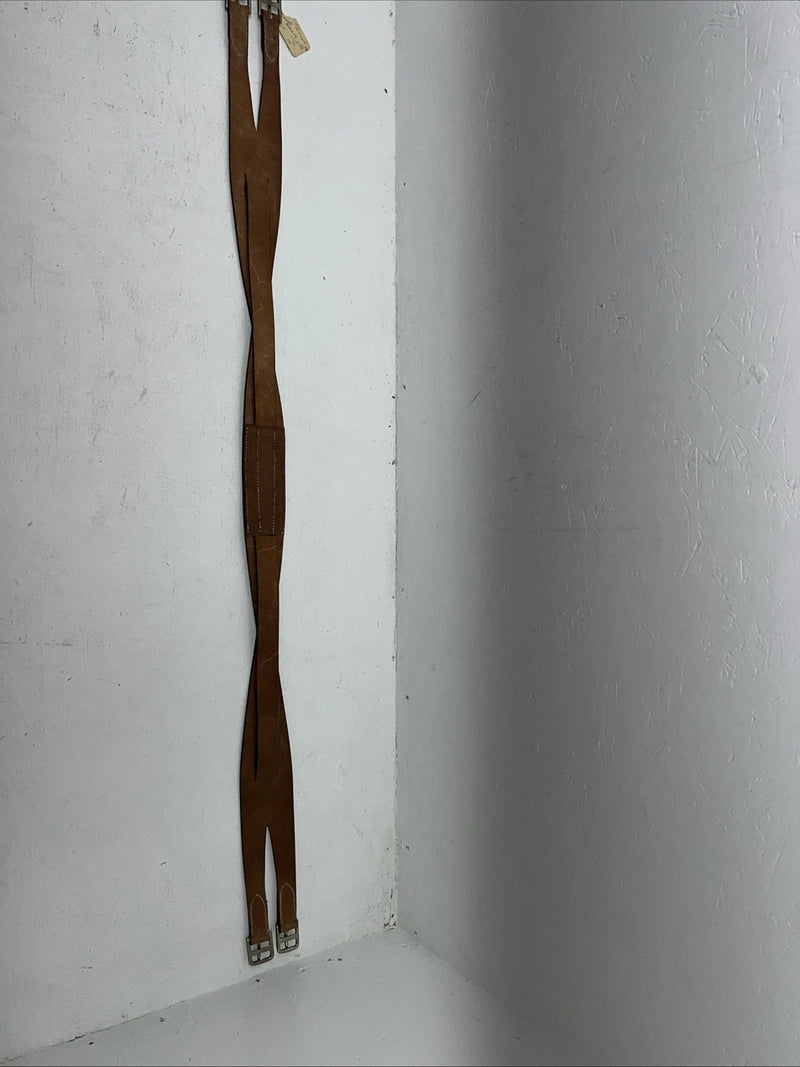 New Brown Leather Balding 50” Girth BB-29