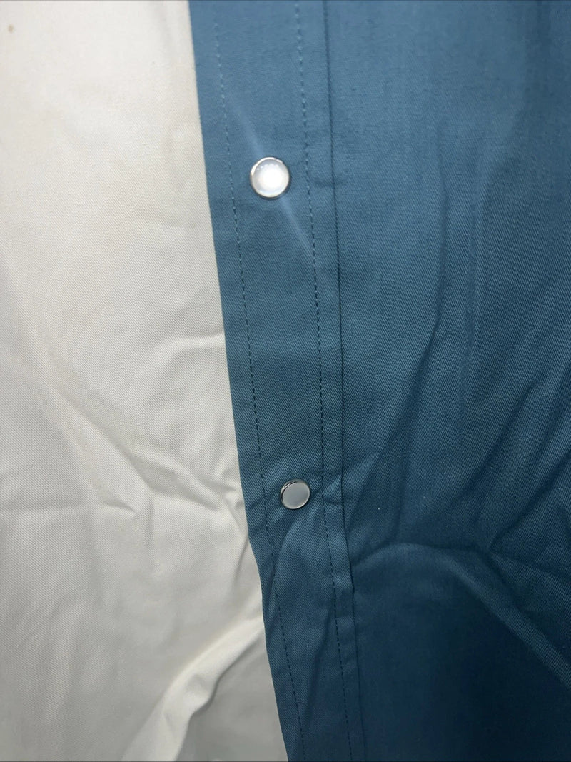 New Children’s White Cumberland Outfitters Long Sleeve Pearl Snap Shirt L S-34