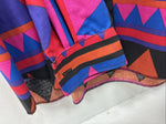 New Women’s H Bar C Multicolor Long Sleeve Pearl Snap Size 16 X 40 XL II-60