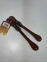New Tough 1 Brown Leather Spur Straps #78-3643 3C-24