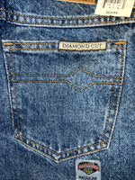 New Women’s Diamond Cut Slim Fit Regular Denim Jeans. 0x34 P-17